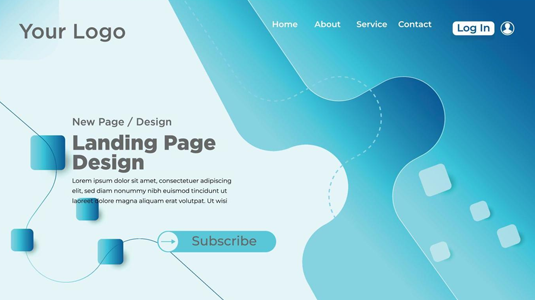 Landing page image
